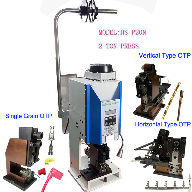 Máy dập đầu nối dây điện bán tự động – Giải pháp tối ưu cho xưởng gia công dây harness